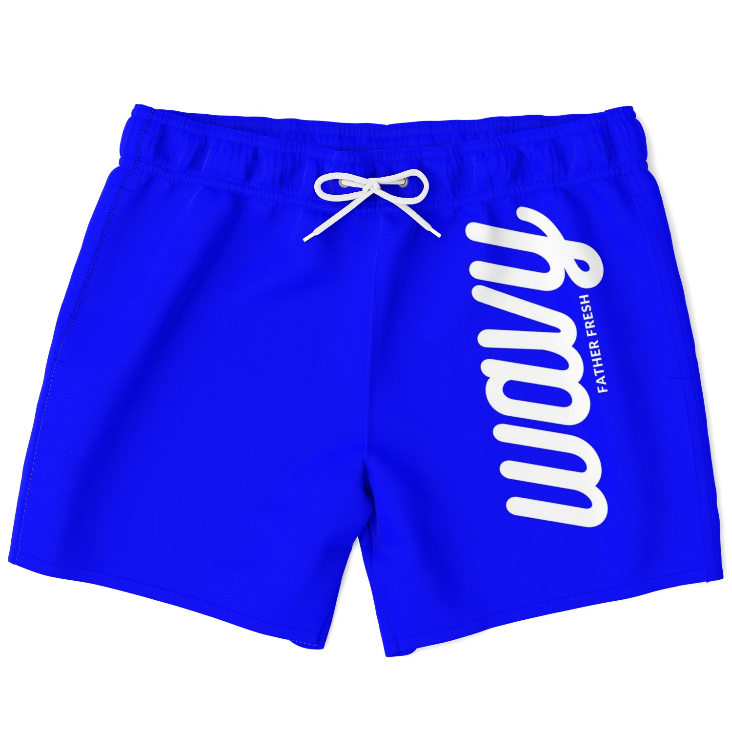 Wavy Swim Trunks - Electric Blue