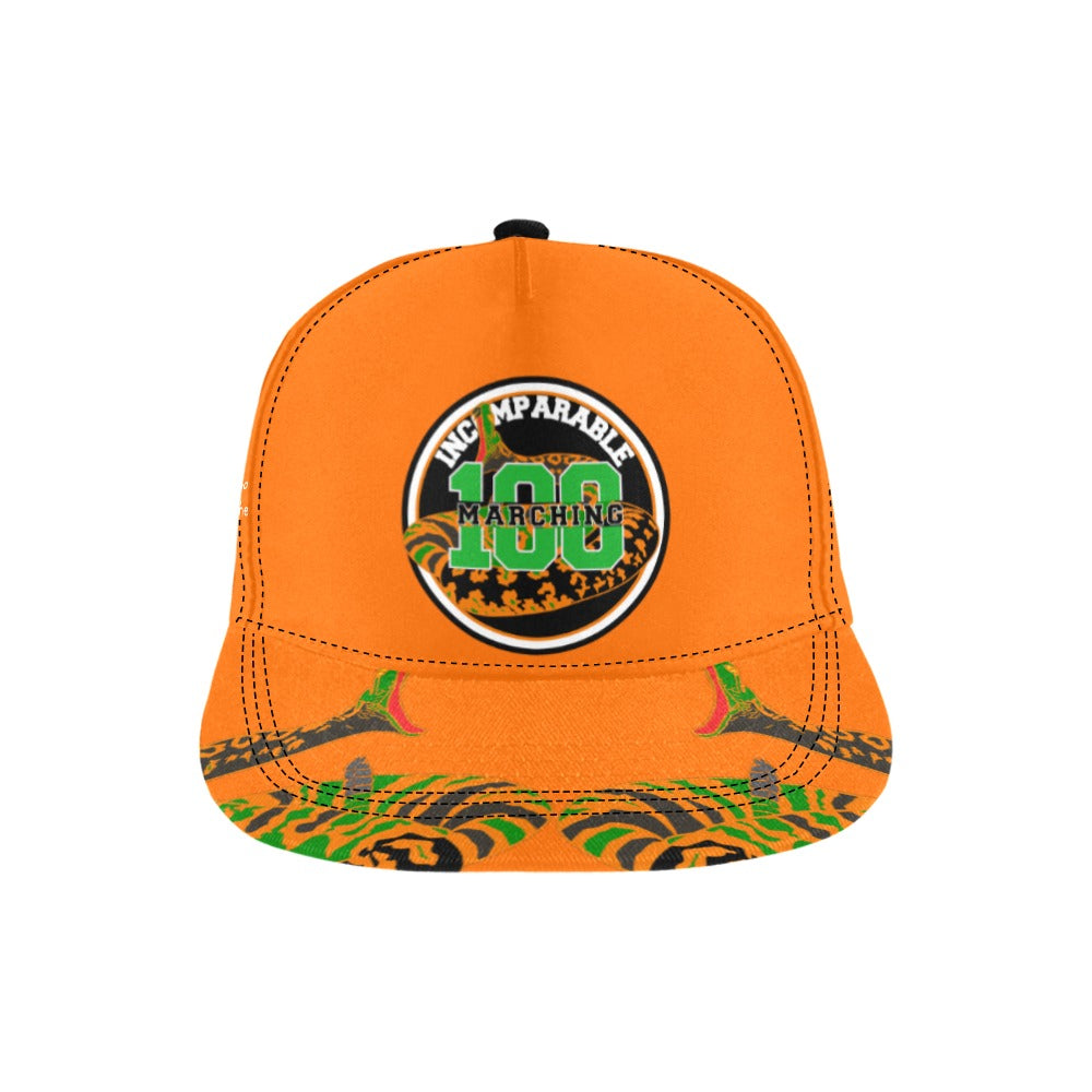 Hundred Show Orange Snapback Hat