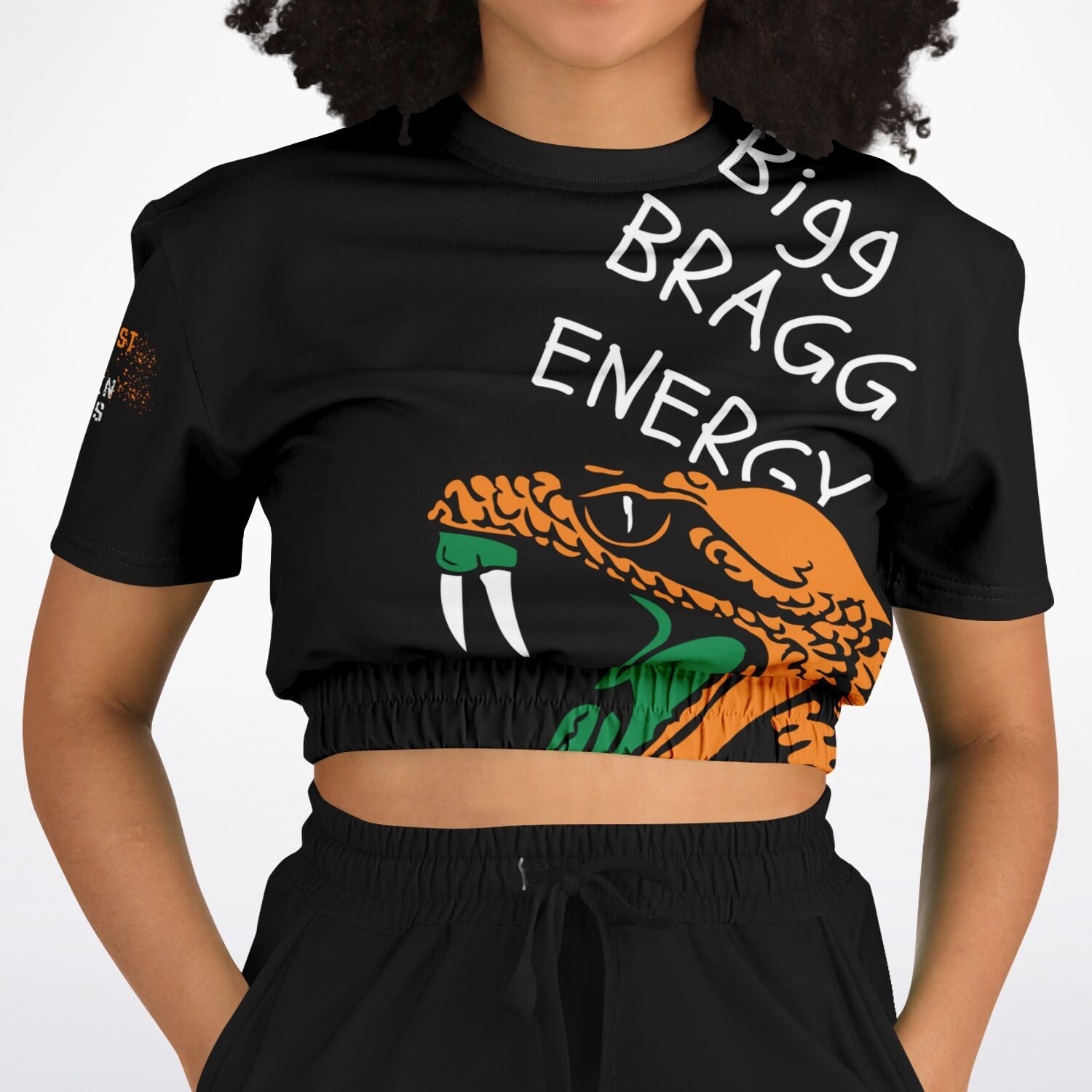 Big Bragg Energy Mid Drift Shirt