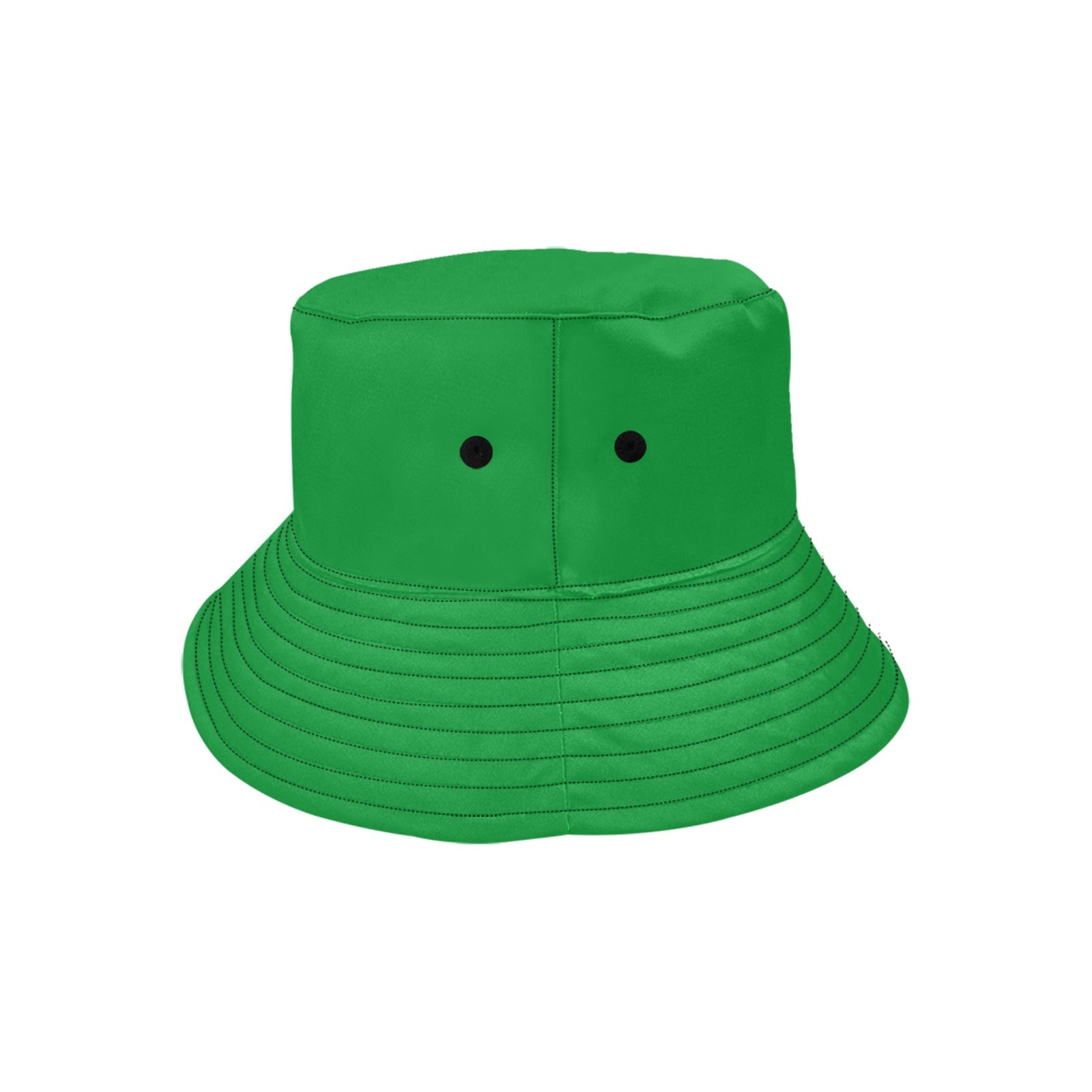 Where The Wild Things Grow Kelly Green Summer Bucket Hat