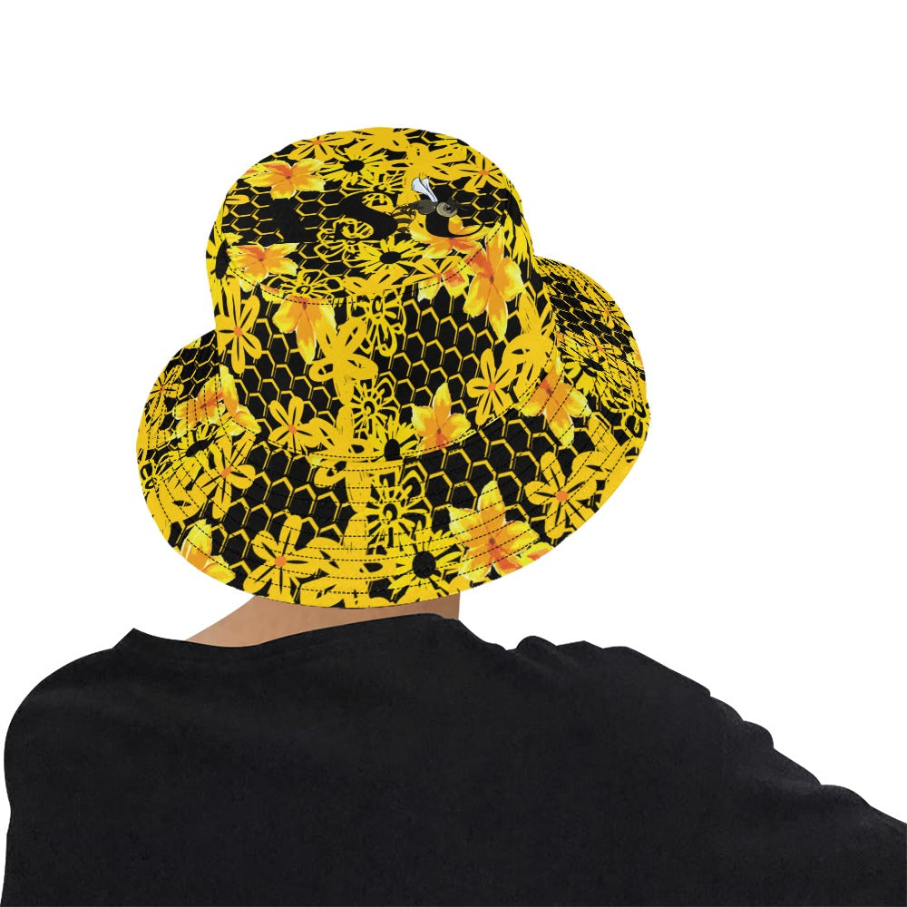 Honeycomb Flower ASU Bucket Hat