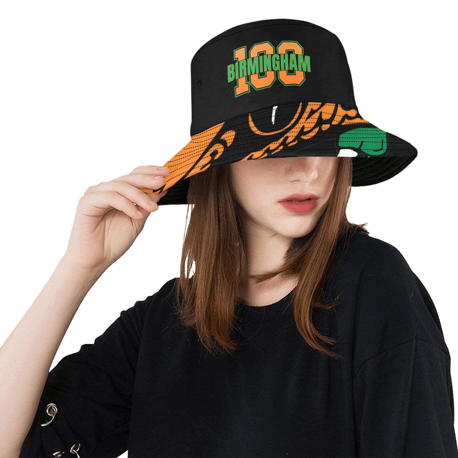 Gerald Gray M100 Bucket Black Unisex Summer Bucket Hat