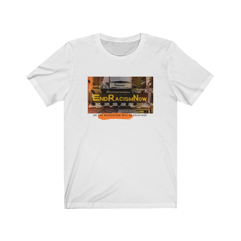 Revolution "The Revolution Will Be Televised" - Unisex Jersey Short Sleeve Tee