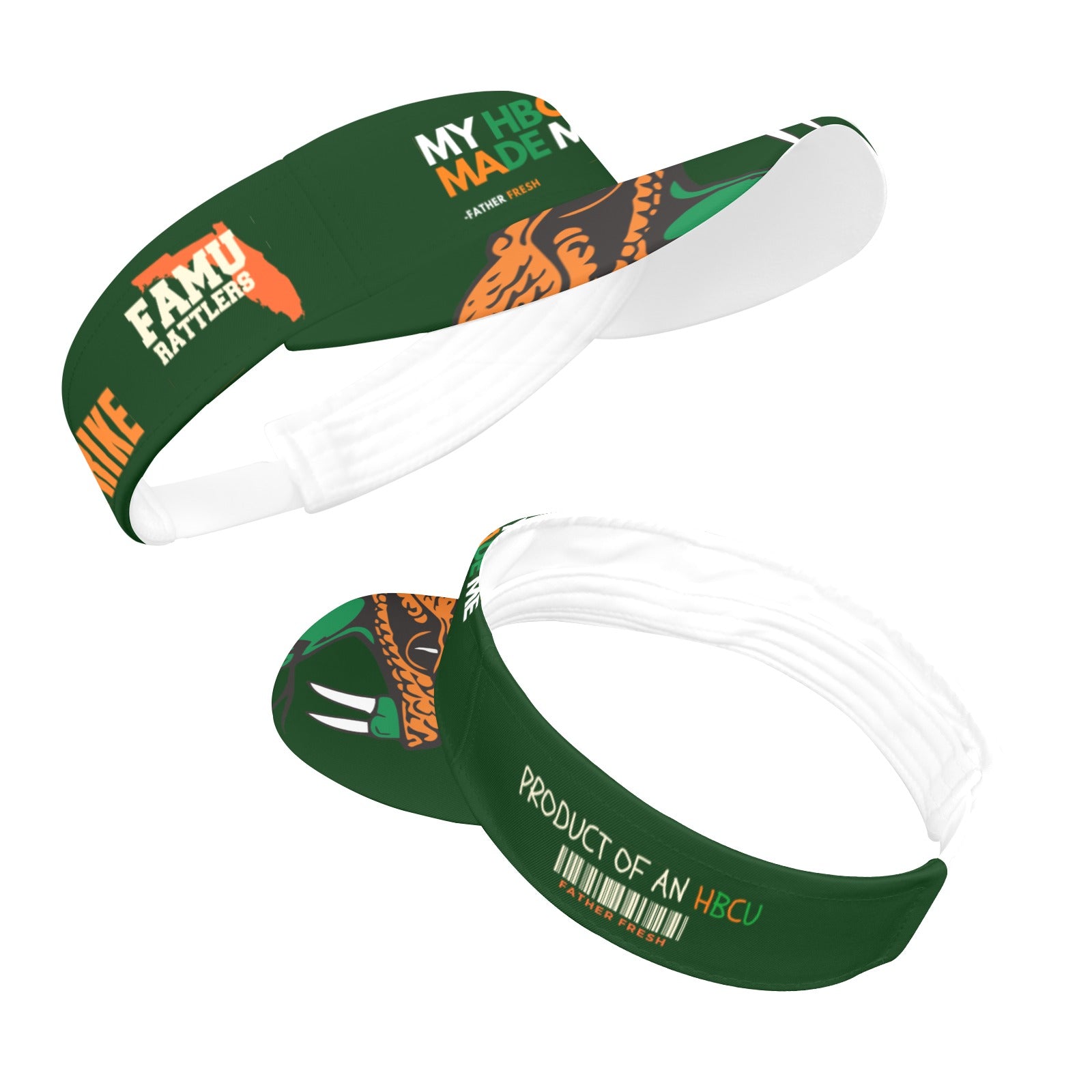 Green Visor My HBCU