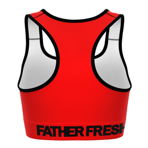 FF Apple Red Sports Bra