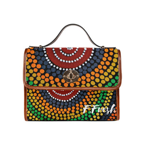 African Art Waterproof Canvas Bag