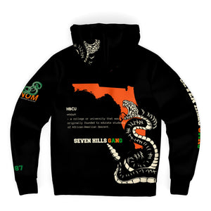 The Nation of Rattlers Microfleece Zip Hoodie