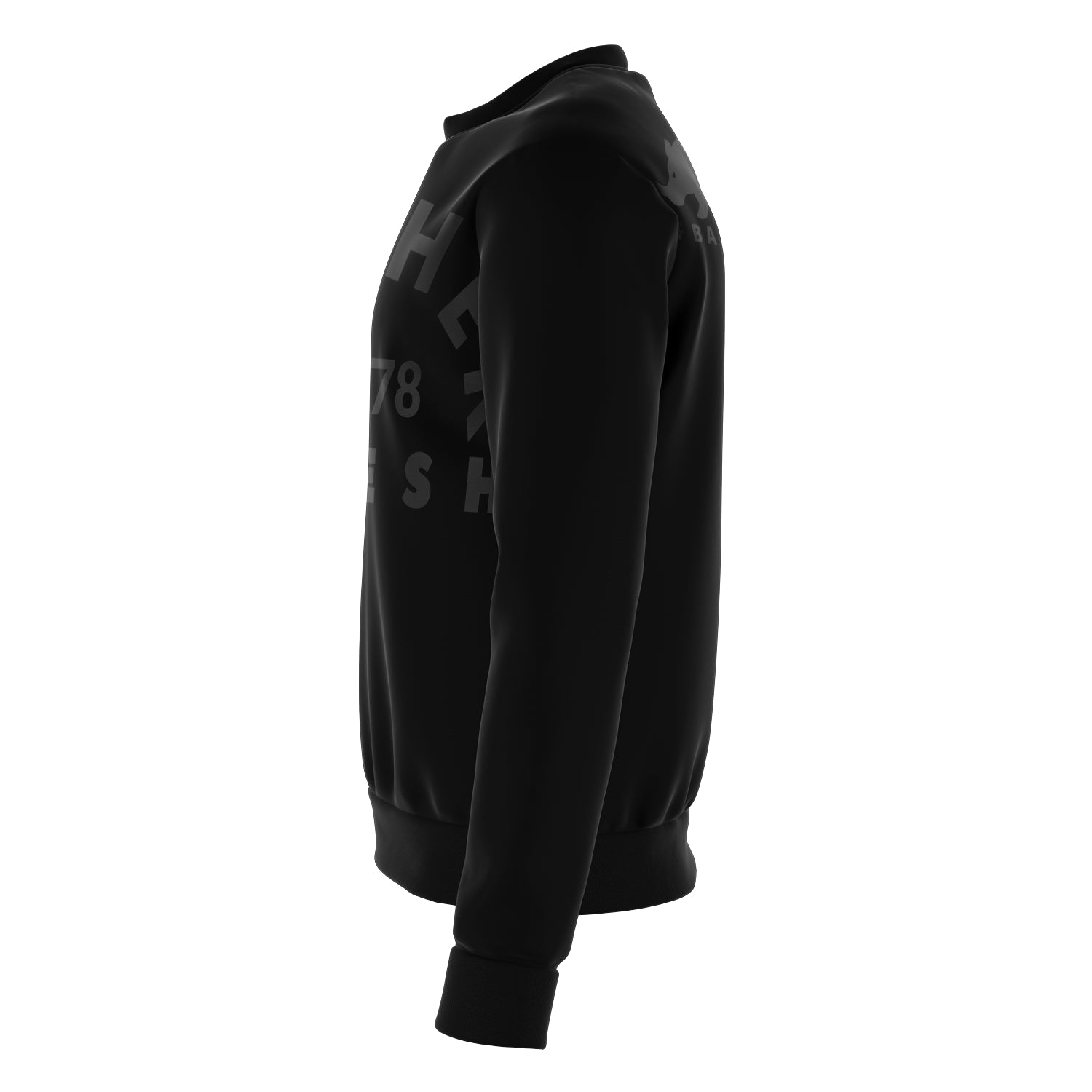 FF Basic Black on Black Sweatshirt