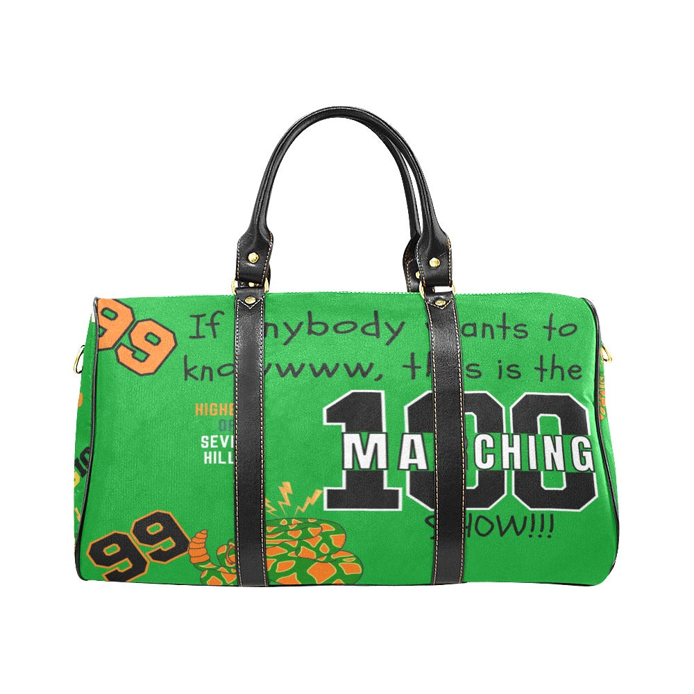 99 HBCU Duffle Bag Green New Waterproof Travel Bag/Large