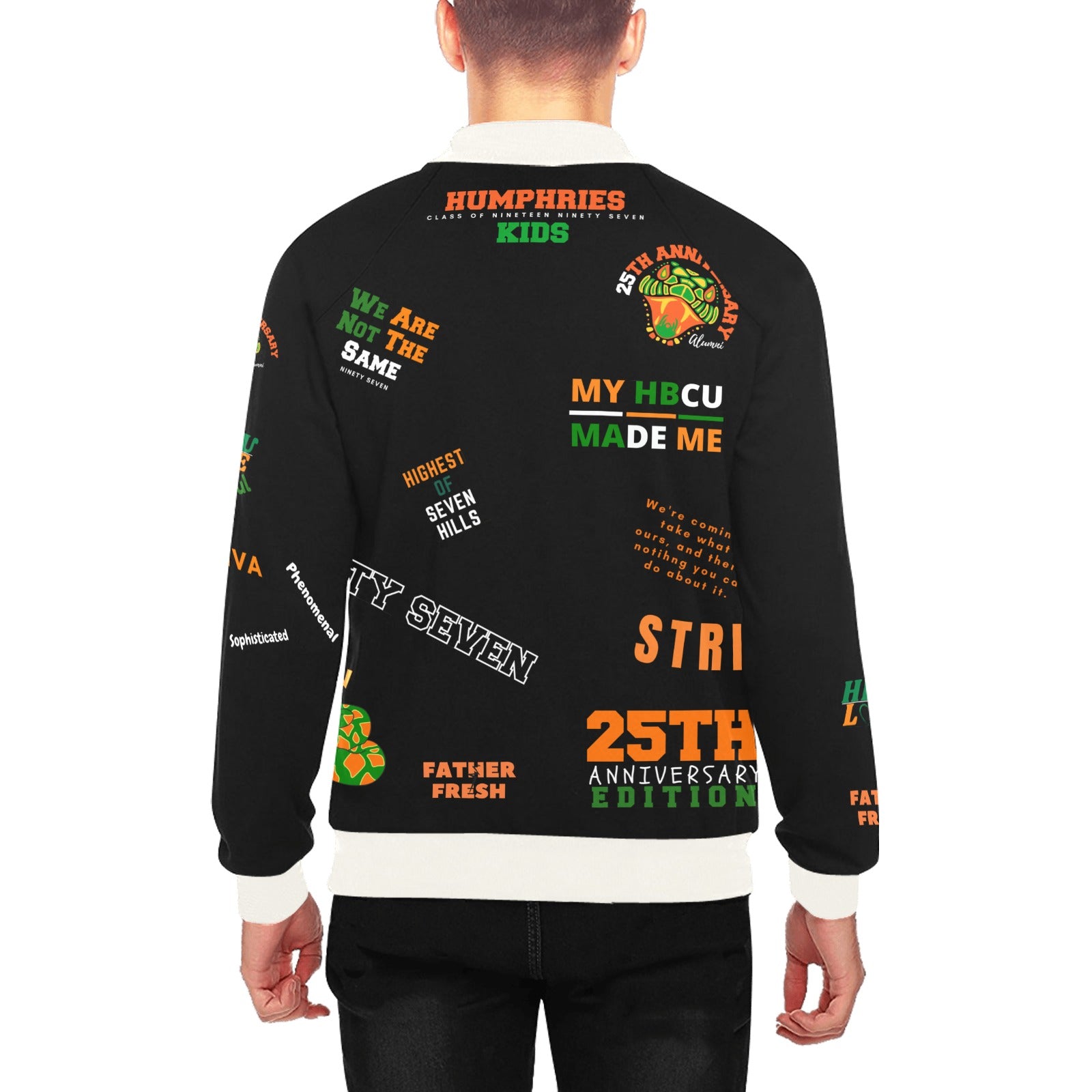 Class of 97 Anniversary Jacket Men's All Over Print Baseball Jacket