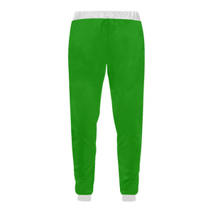 Apple Green Sweats Women's All Over Print Sweatpants