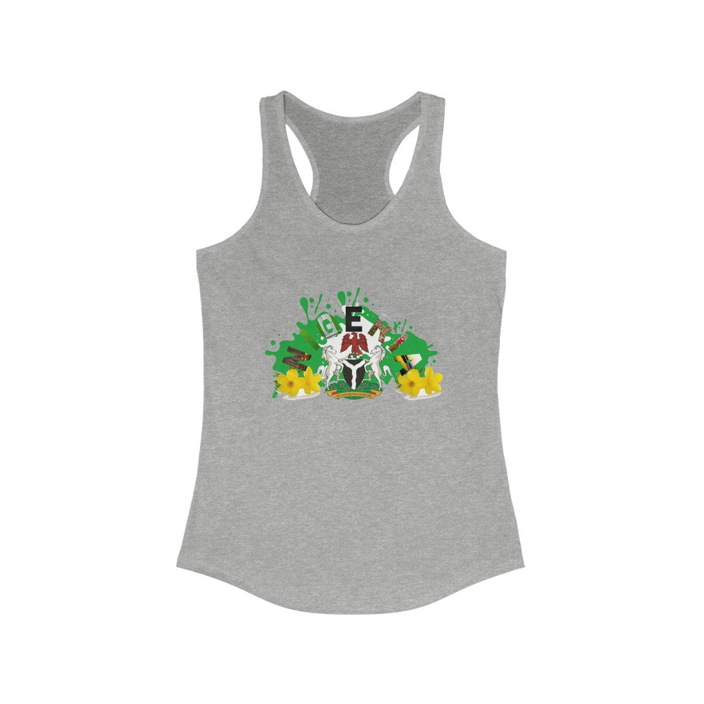 LIMITED EDITION Nigeria - Women's Ideal Racerback Tank