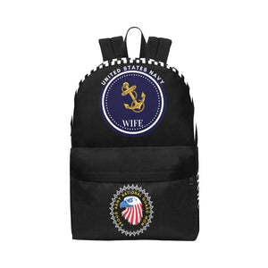 Updated Navy Wife Classic Backpack