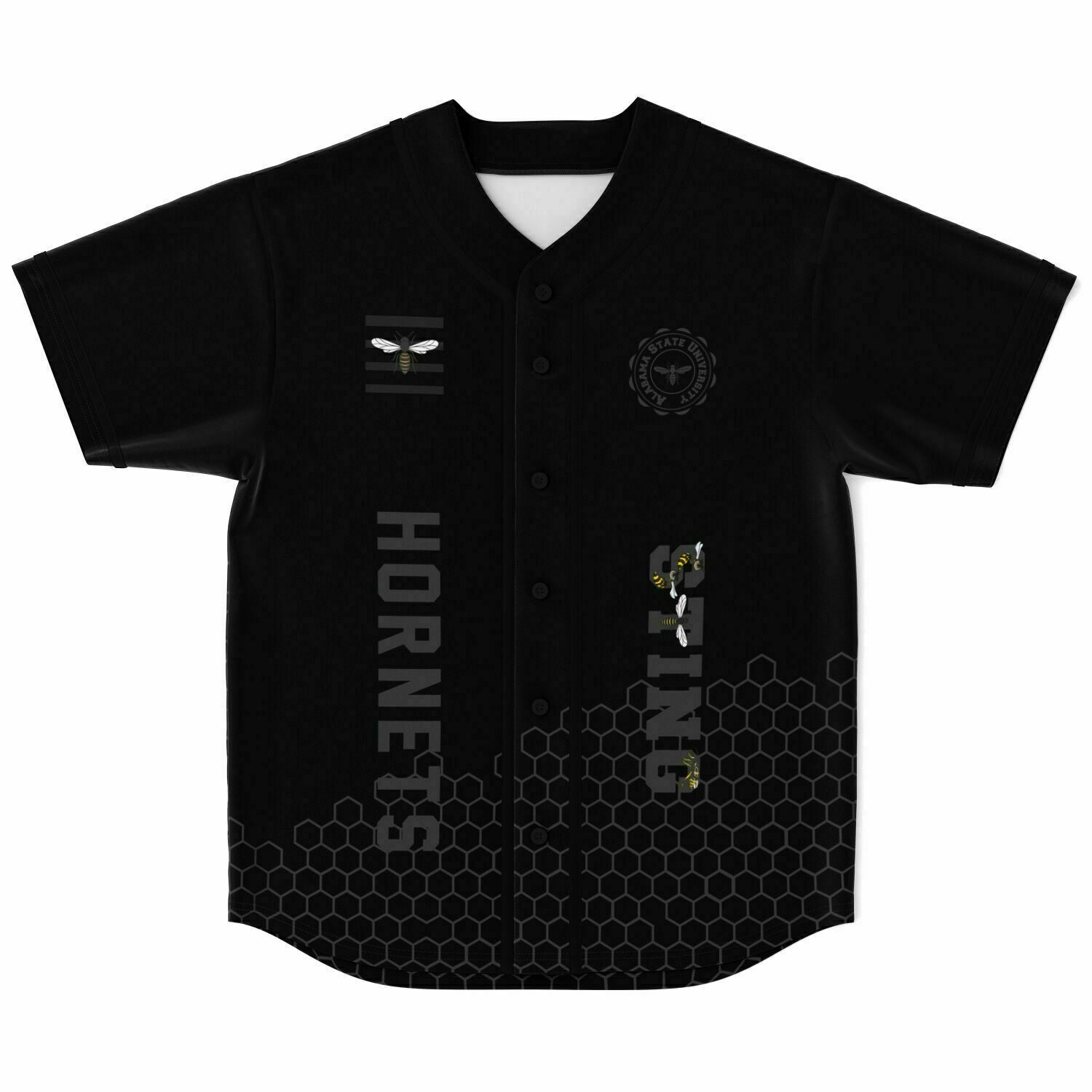 ASU Black on Black Baseball Jersey