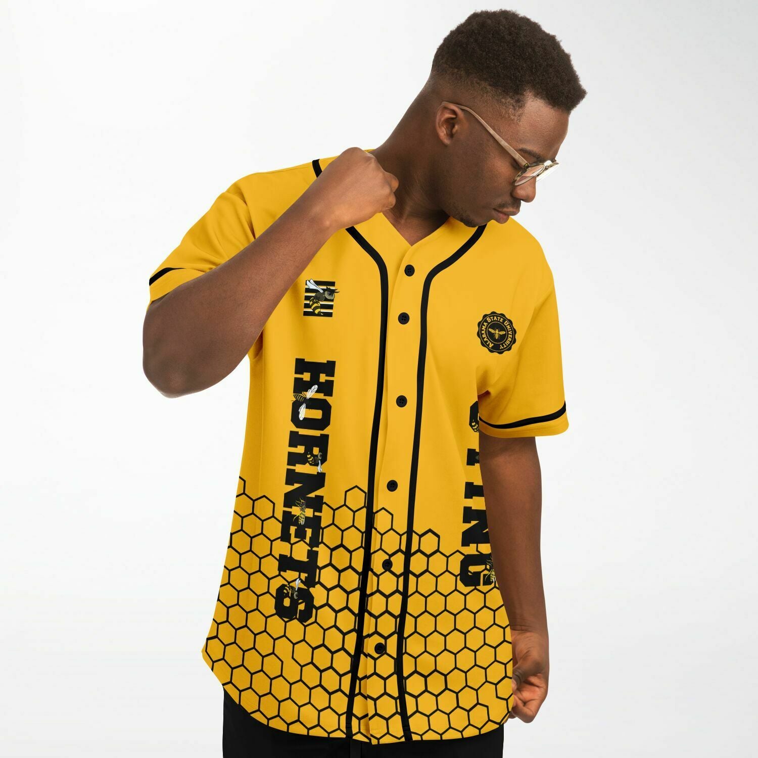 ASU Gold Hornets Baseball Jersey