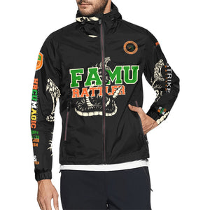 Total Package Rattler Black Unisex Windbreaker