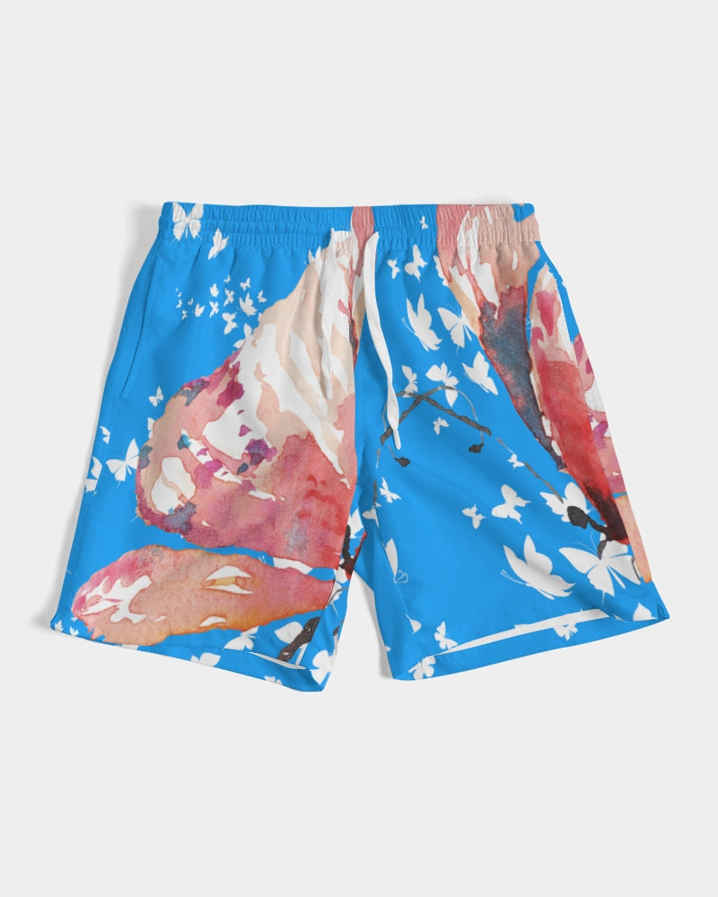 Butterfly Stitch Men's Swim Trunk