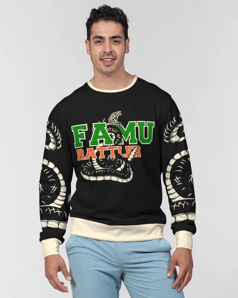 The* Nation of Rattlers Men's Classic French Terry Crewneck Pullover