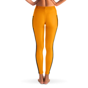 FF Tangerine Tights - With Pockets