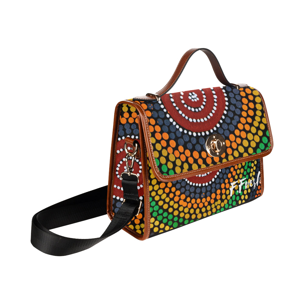 African Art Waterproof Canvas Bag