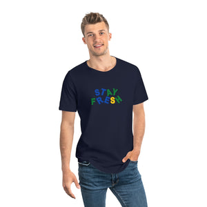 Stay Fresh Men's Jersey Curved Hem Tee