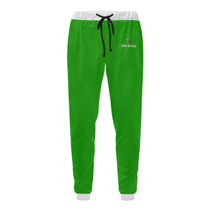 Apple Green Sweats Women's All Over Print Sweatpants