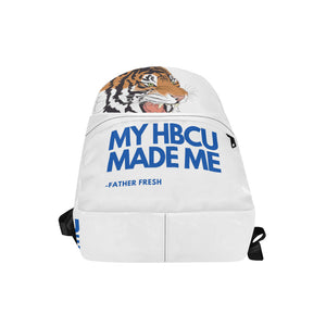 Tigers White Unisex Classic Backpack