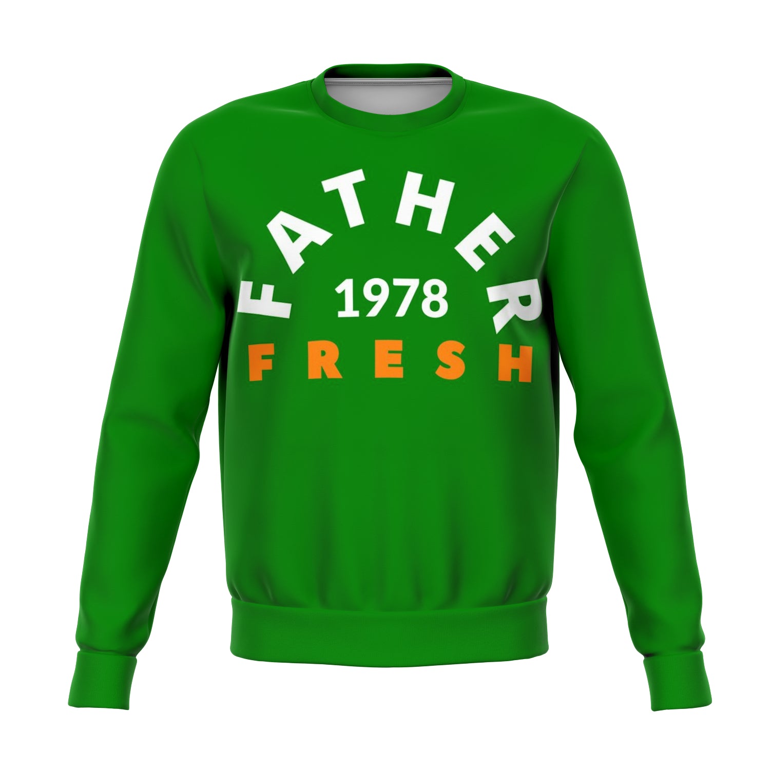 FF Basics Green/Orange Sweatshirt