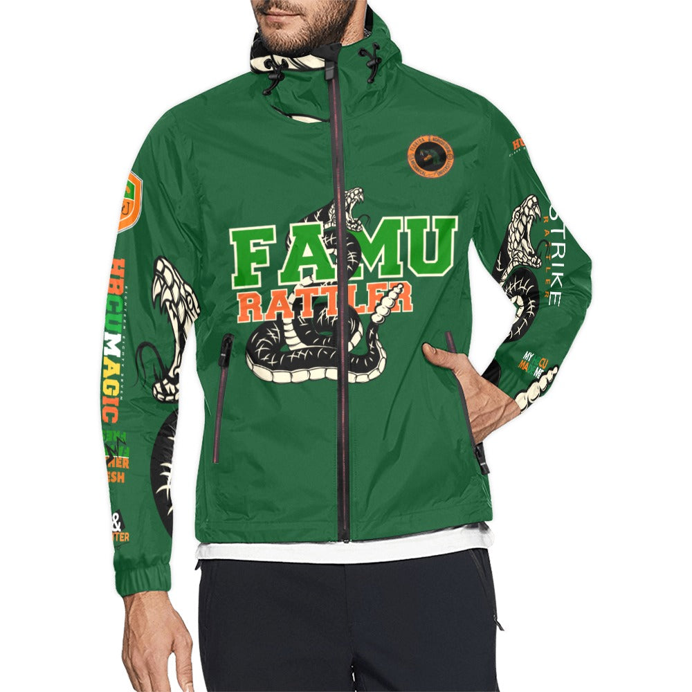 Total Package Rattler Green Unisex Windbreaker