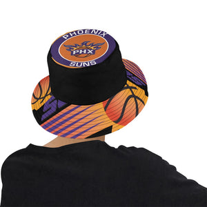 Phoenix Sun All Over Print Bucket Hat for Men