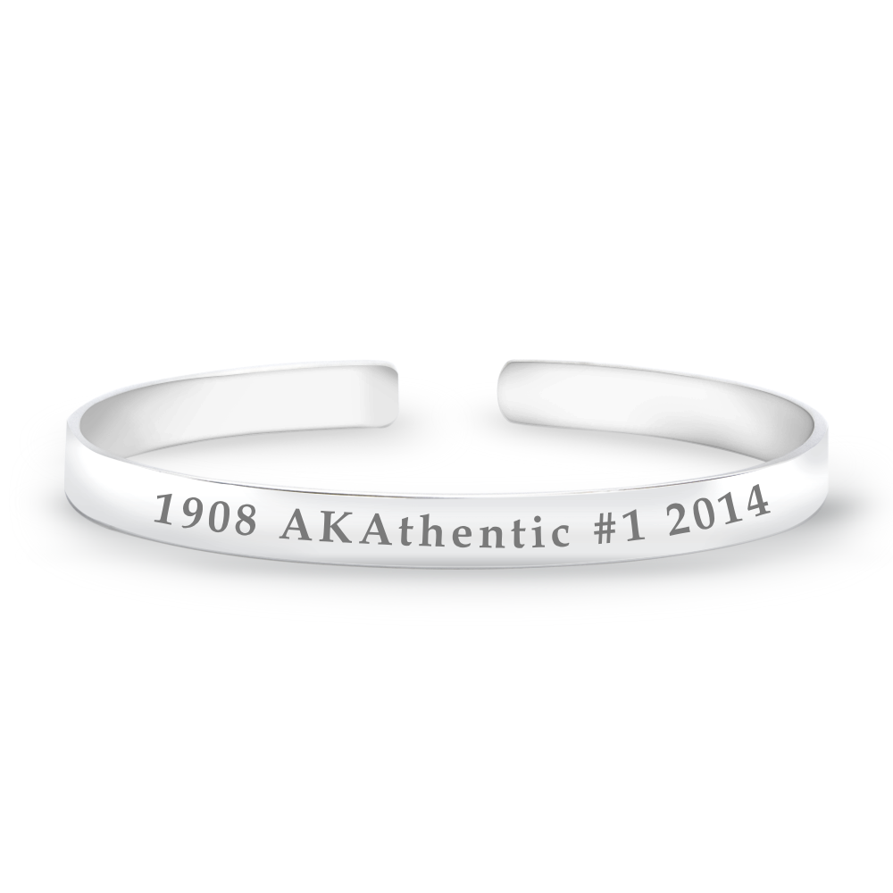 AKAthentic 925 Sterling Silver Bracelet