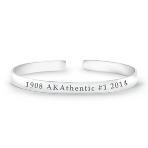 AKAthentic 925 Sterling Silver Bracelet