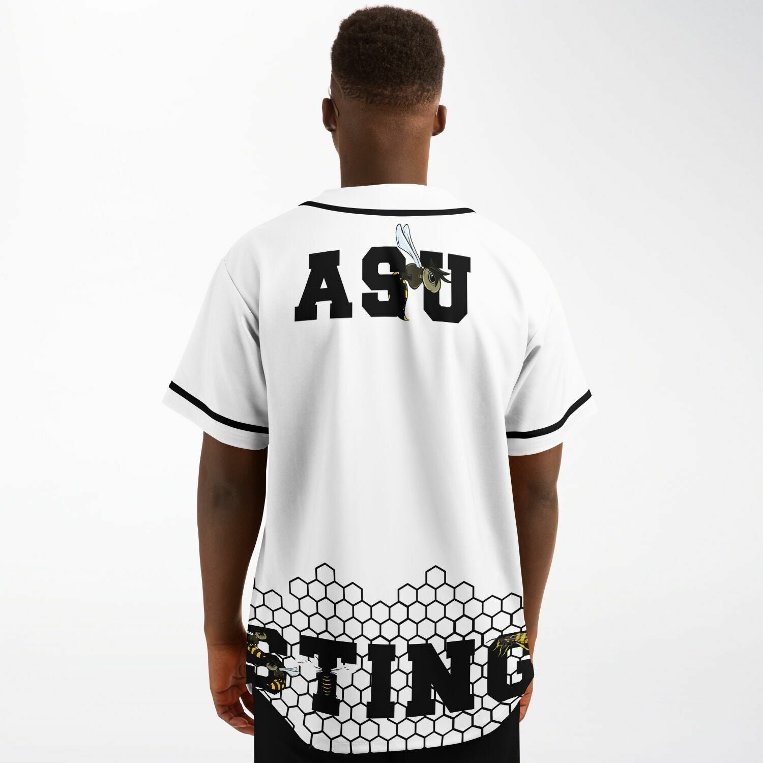 ASU White Hornets Baseball Jersey