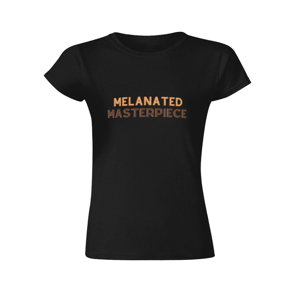 Melanated Masterpiece - Adult Classic T-Shirt