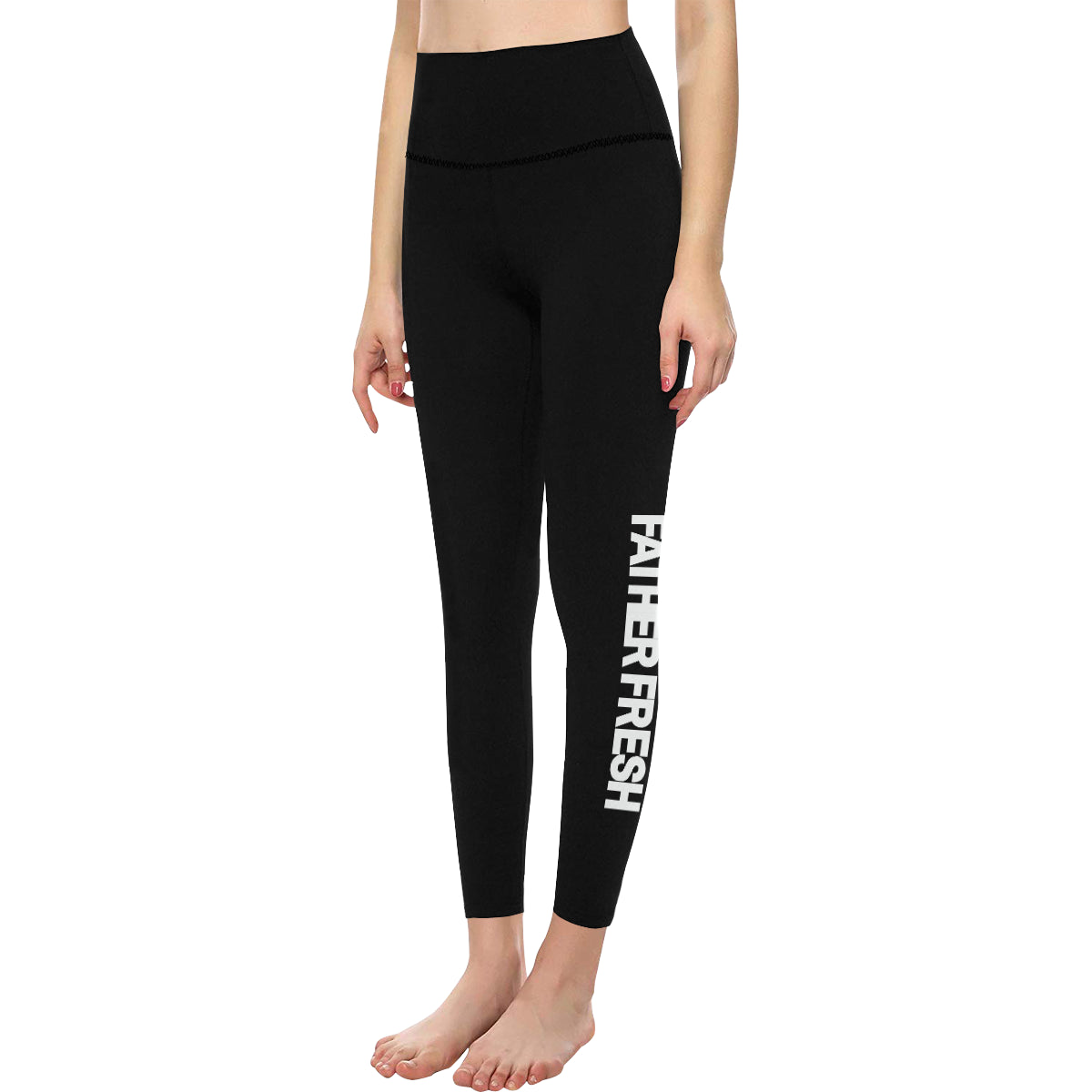 FF Minimalist  High-Waisted Leggings - One Side Logo