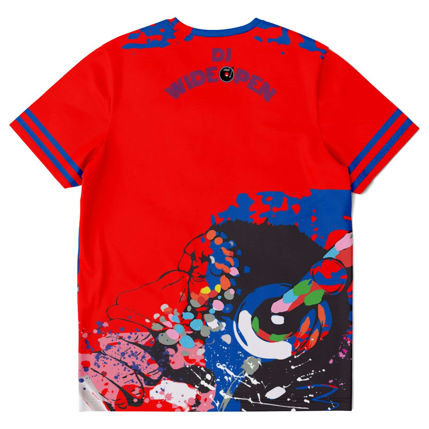 DJ WO Custom Tshirt - Red