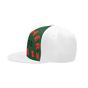 FF Basic White/Green/Red Hat Snapback