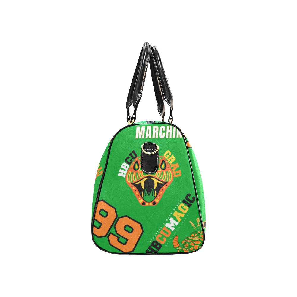 99 HBCU Duffle Bag Green New Waterproof Travel Bag/Large