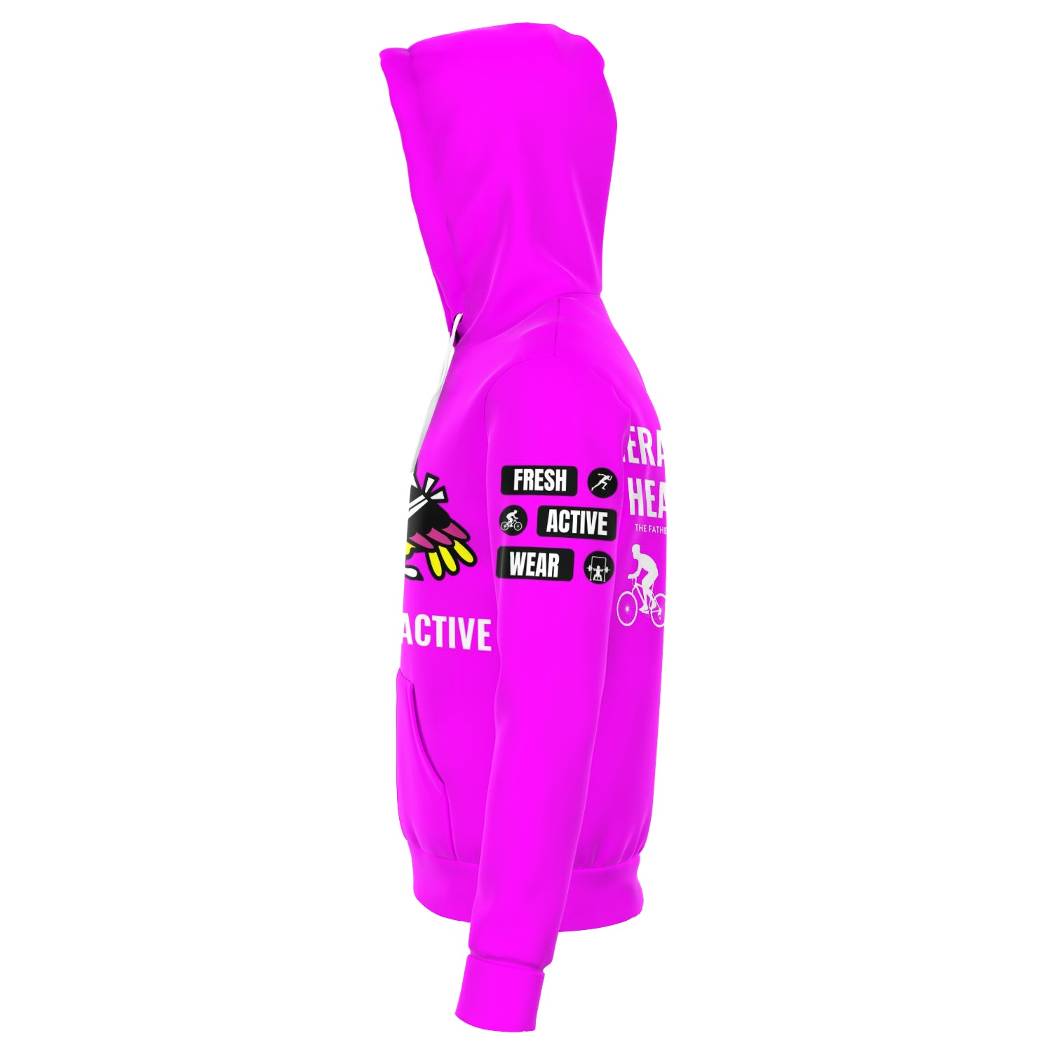 Generational Health - Pink Burst Hoodie