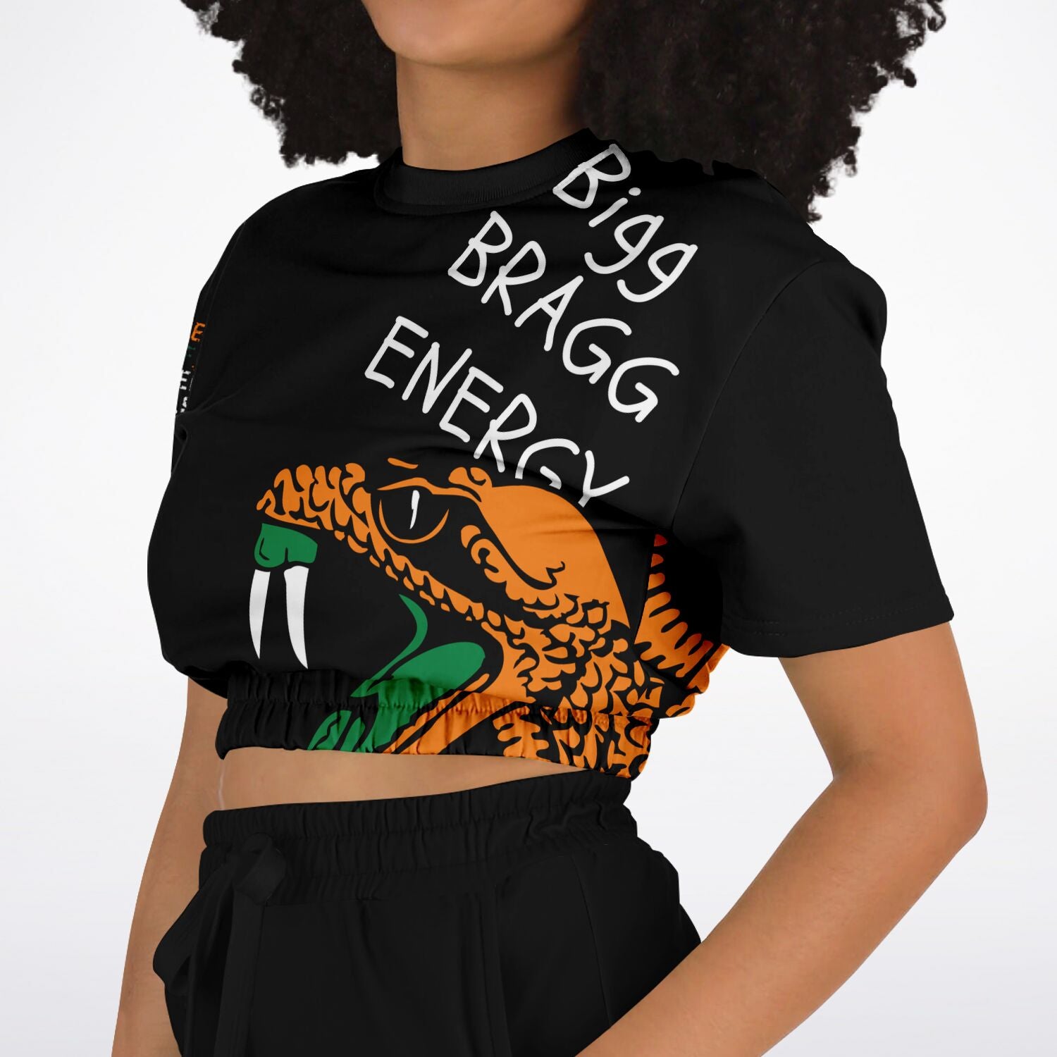 Big Bragg Energy Mid Drift Shirt