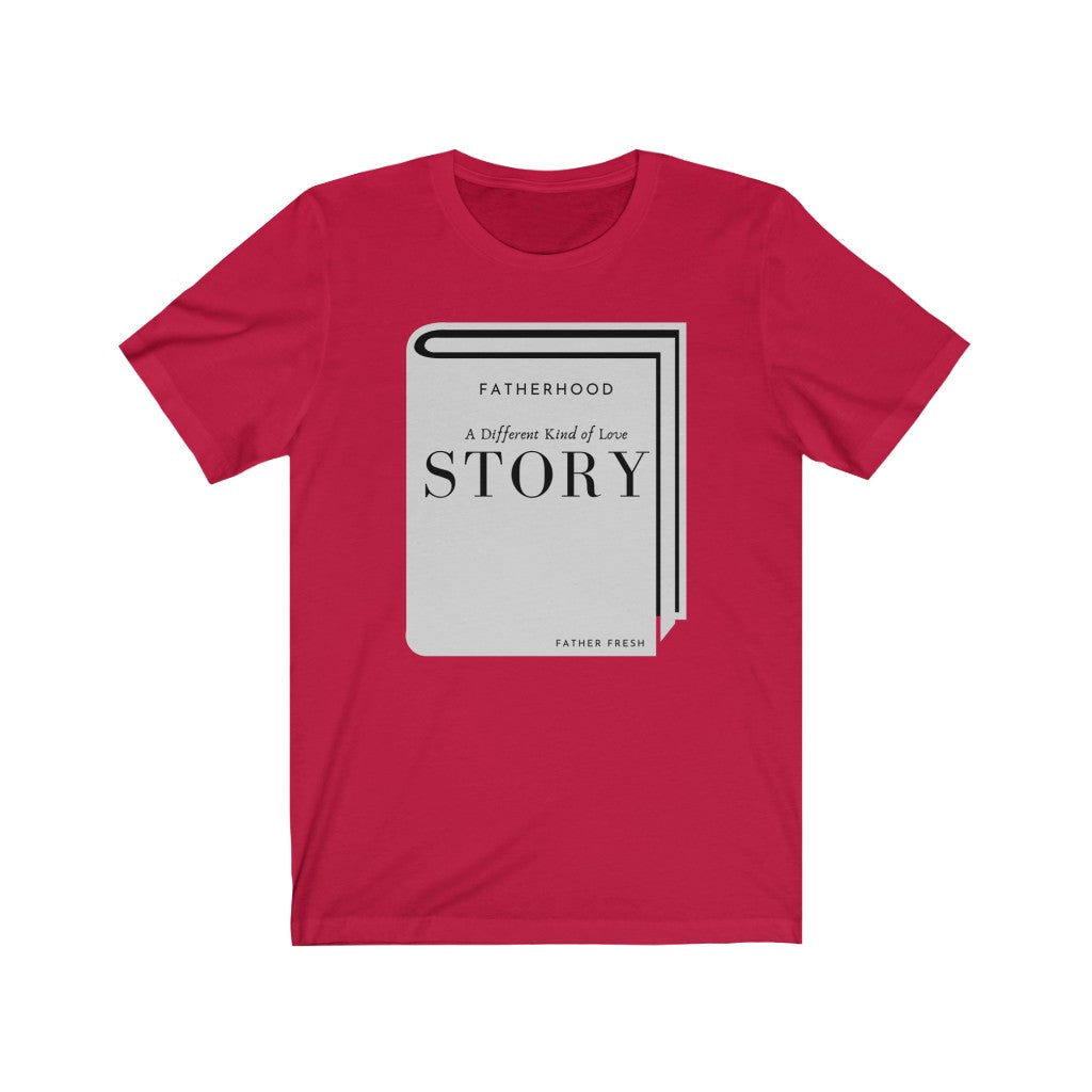 Fatherhood Story Jersey Short Sleeve Tee