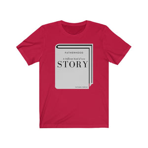 Fatherhood Story Jersey Short Sleeve Tee