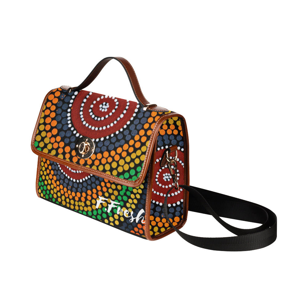 African Art Waterproof Canvas Bag