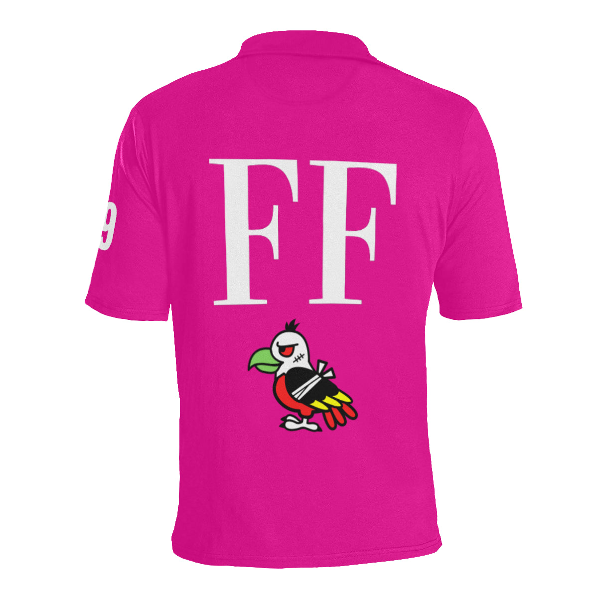 FF Vulture 'Pank' Polo Men's All Over Print Polo Shirt (Model T55)