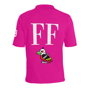 FF Vulture 'Pank' Polo Men's All Over Print Polo Shirt (Model T55)