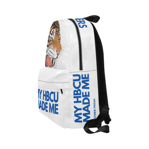 Tigers White Unisex Classic Backpack