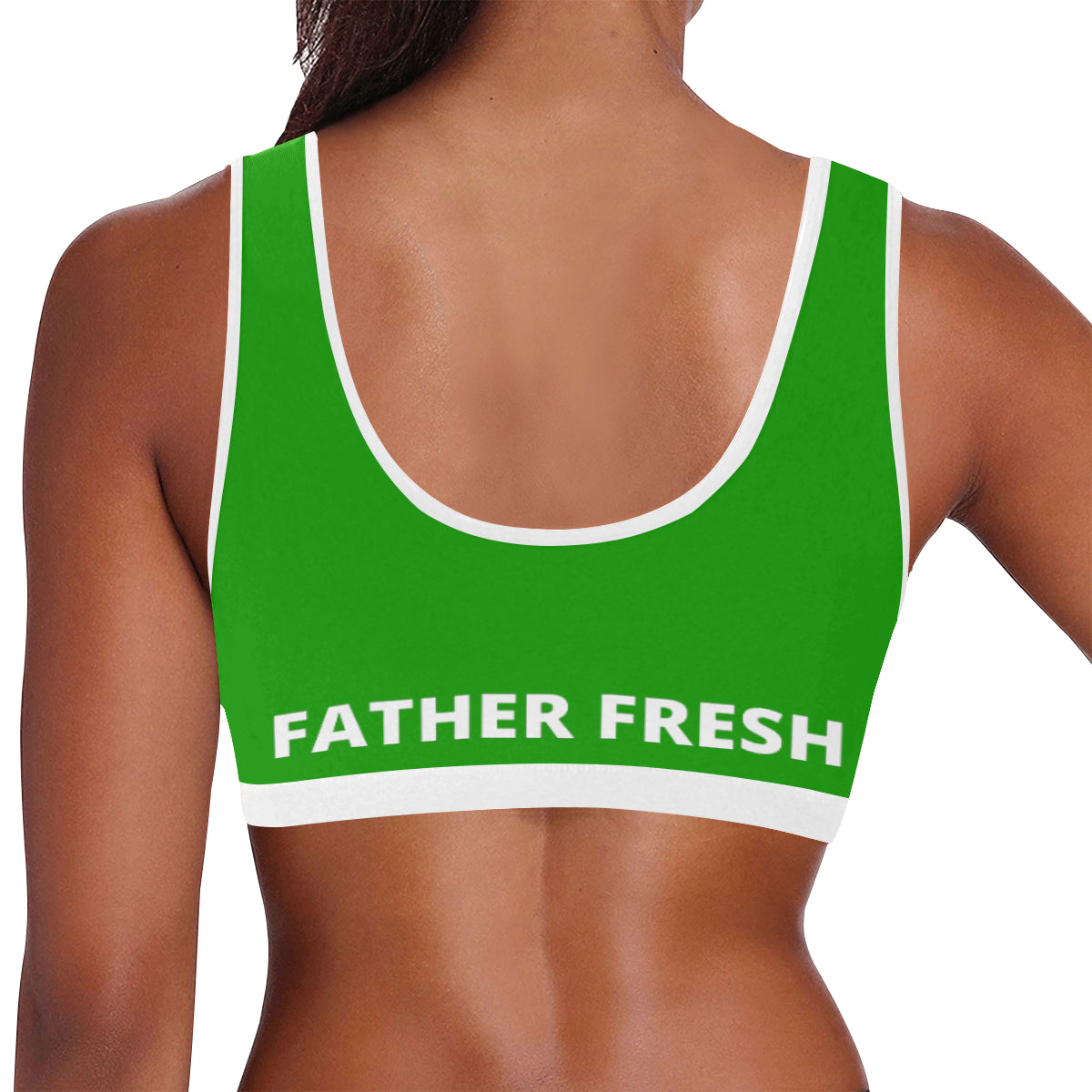 Apple Green Sports Bra