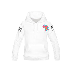 Culture Hub - White Hoodie Adults and Kids