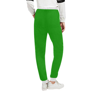 Apple Green Sweats Women's All Over Print Sweatpants