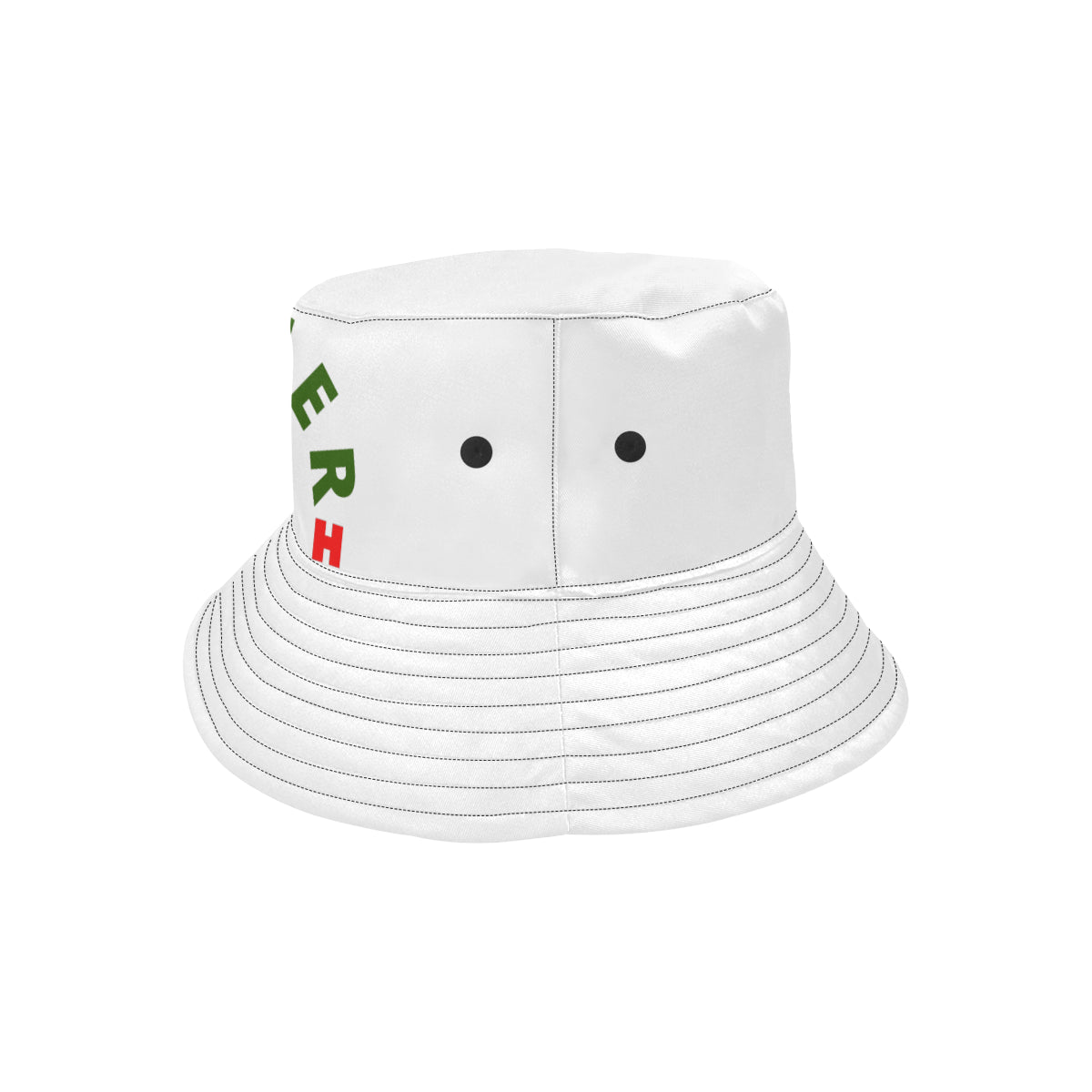 1978 White/Green/Red Bucket Hat